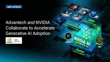 Advantech and NVIDIA Collaborate  to Accelerate Generative AI Adoption
